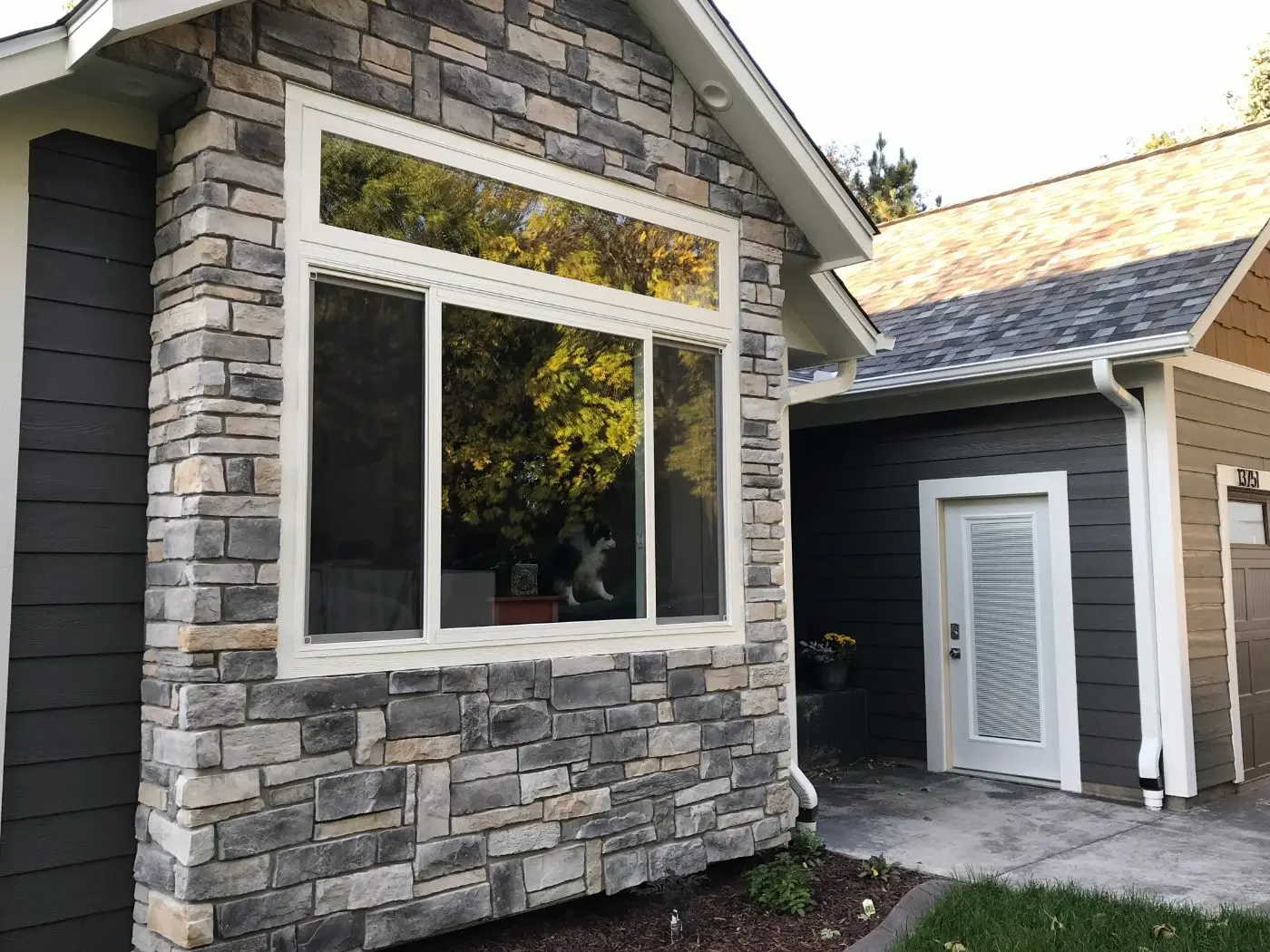 Newly installed residential windows